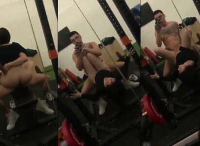 Anh PT chơi em gymer tại phòng tập