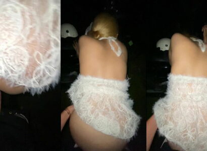 Em gái mặc đầm đi tiệc nứng quá chơi luôn ở đường