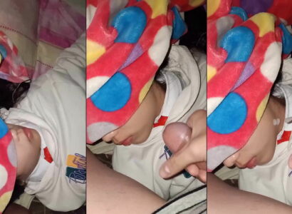 Lén vô phòng em gái lúc đang ngủ vừa xuất thì em tỉnh